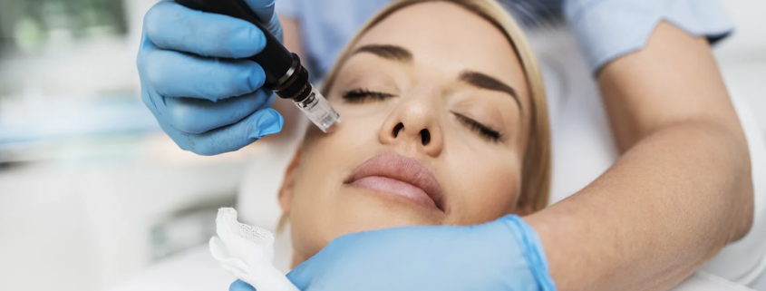 Experience the rejuvenating effects of microneedling at Bellatudo Skin and Wellness Center: Stimulate collagen and achieve smoother, firmer skin!